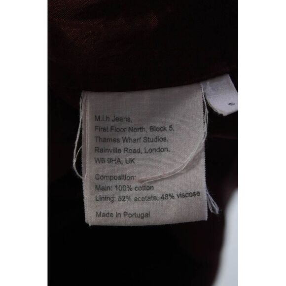 M.i.h. Jeans Womens Velvet Robin Blazer Red Size 4 11444686 - Picture 6 of 7